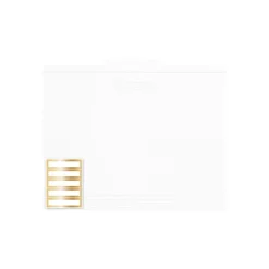 File Folders|Russell+Hazel Reinforced File Folder, 1-Tab, Letter Size, White, 12/Pack (18911)