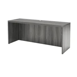Office Desks*Safco Aberdeen 72" Credenza, Gray Steel (ACD7224LGS)