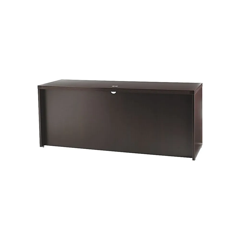 Office Desks*Safco Aberdeen Collection in Mocha, Credenza Shell