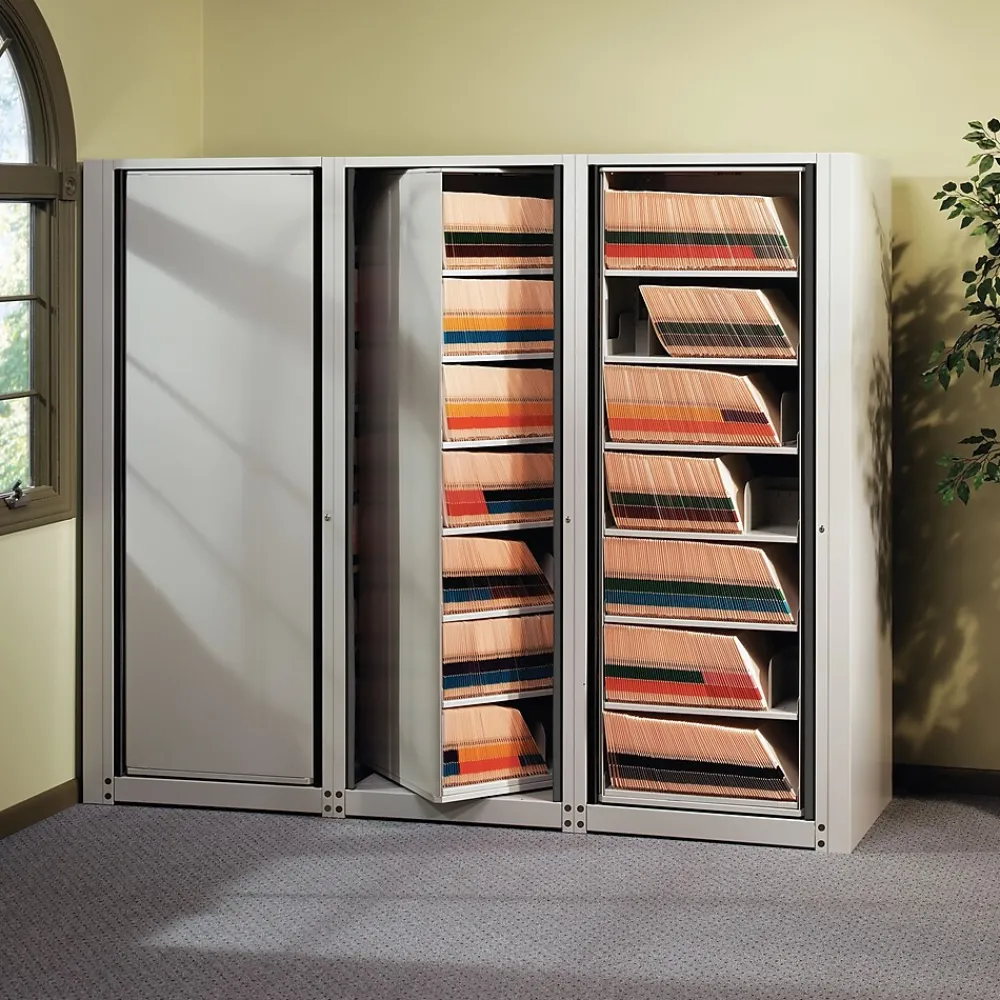 File Cabinets*Safco ARC High-Density File System, File Divider, Legal, Pebble Gray (F15DV6)