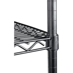 Shelving*Safco Commercial 4-Shelf Wire Stand Alone, 36