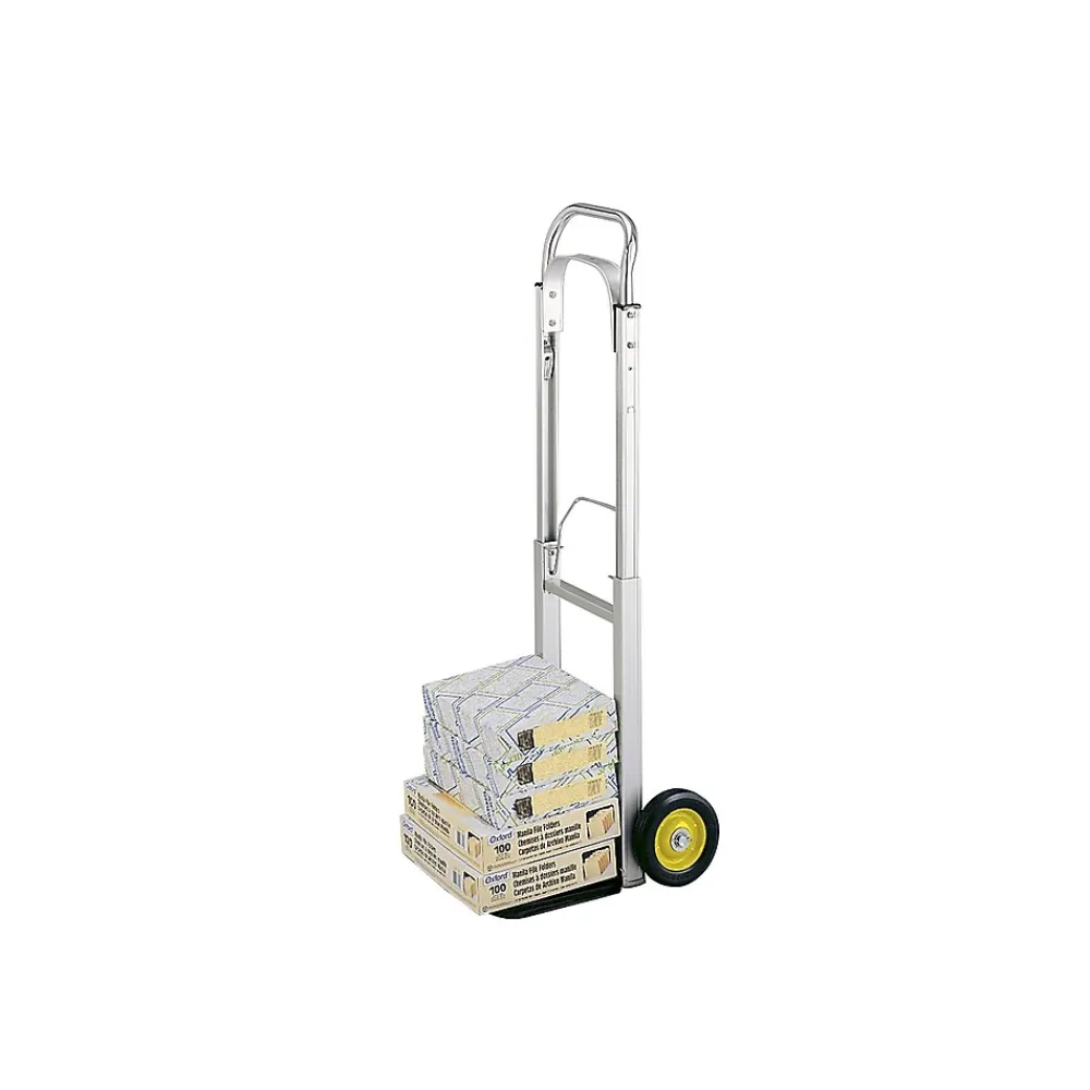 Safco Hide-Away Collapsible Hand Truck, 250 lbs., Gray/Black (4061)