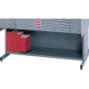 File Cabinets*Safco High Base Flat File Cabinet; Gray (4977GR)