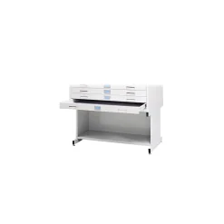 File Cabinets*Safco ® High Base For 4994 Flat File, White