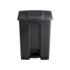 Indoor Step Trash Can, Black Plastic, 17 Gal. (9922BL)<Safco Online