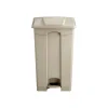Indoor Step Trash Can, Tan Plastic, 23 Gal. (9923TN)<Safco Clearance