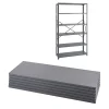 Shelving*Safco Industrial Metal Stand Alone, 48.03", Gray (6253)