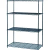 Shelving*Safco ® Industrial Wire Shelving, Starter Kit, 48Wx24"D