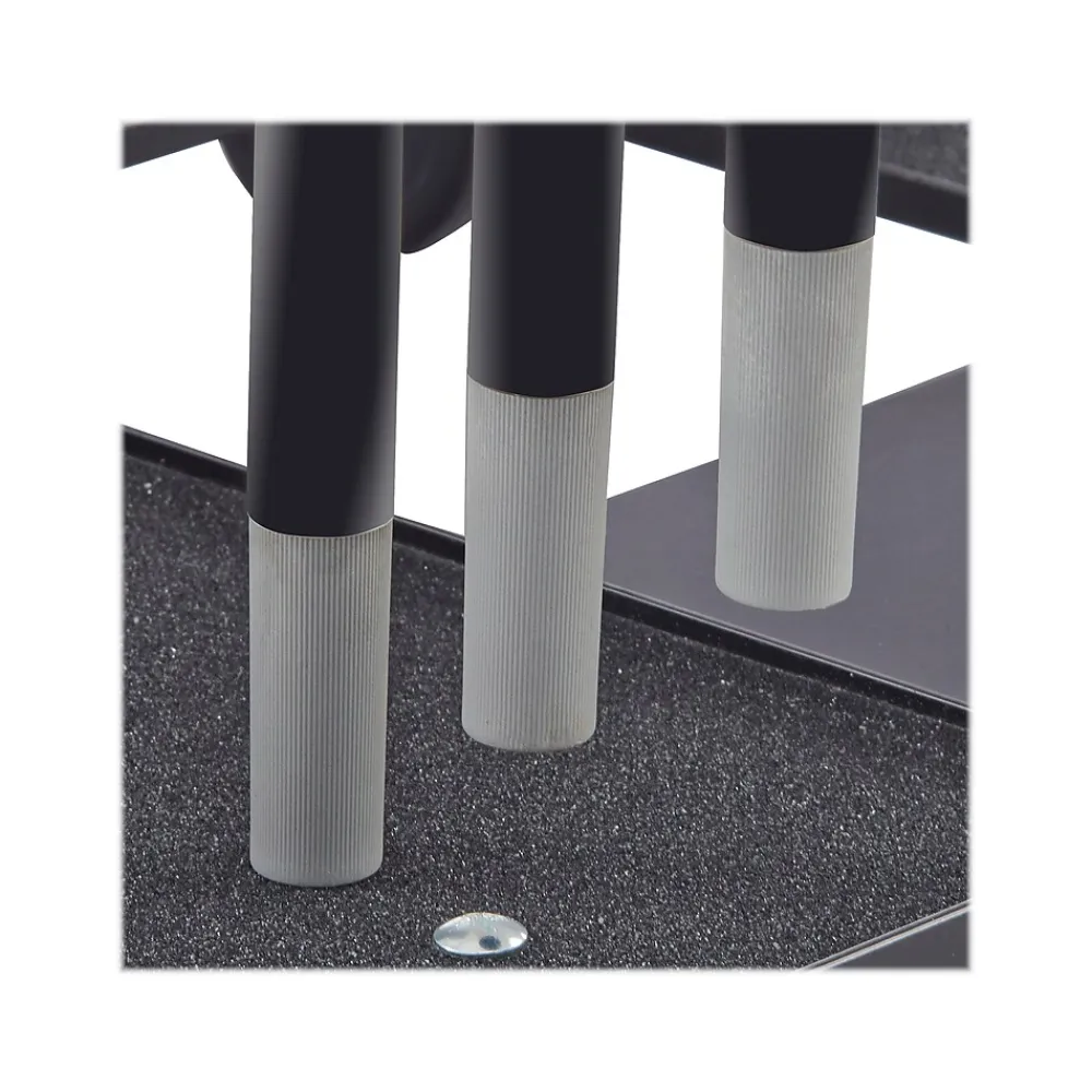 Folding & Stacking*Safco Next High-Impact Polypropylene Office Chair, Black, 4/Carton (4287BL)