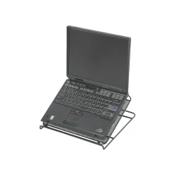 Onyx 12.25"W x 12.25"D Steel Mesh Laptop Stand, Black (2161BL)<Safco Discount