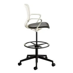 Office Chairs*Safco ® Shell™ Vinyl Upholstered Extended-Height Chair, White (7014WH)