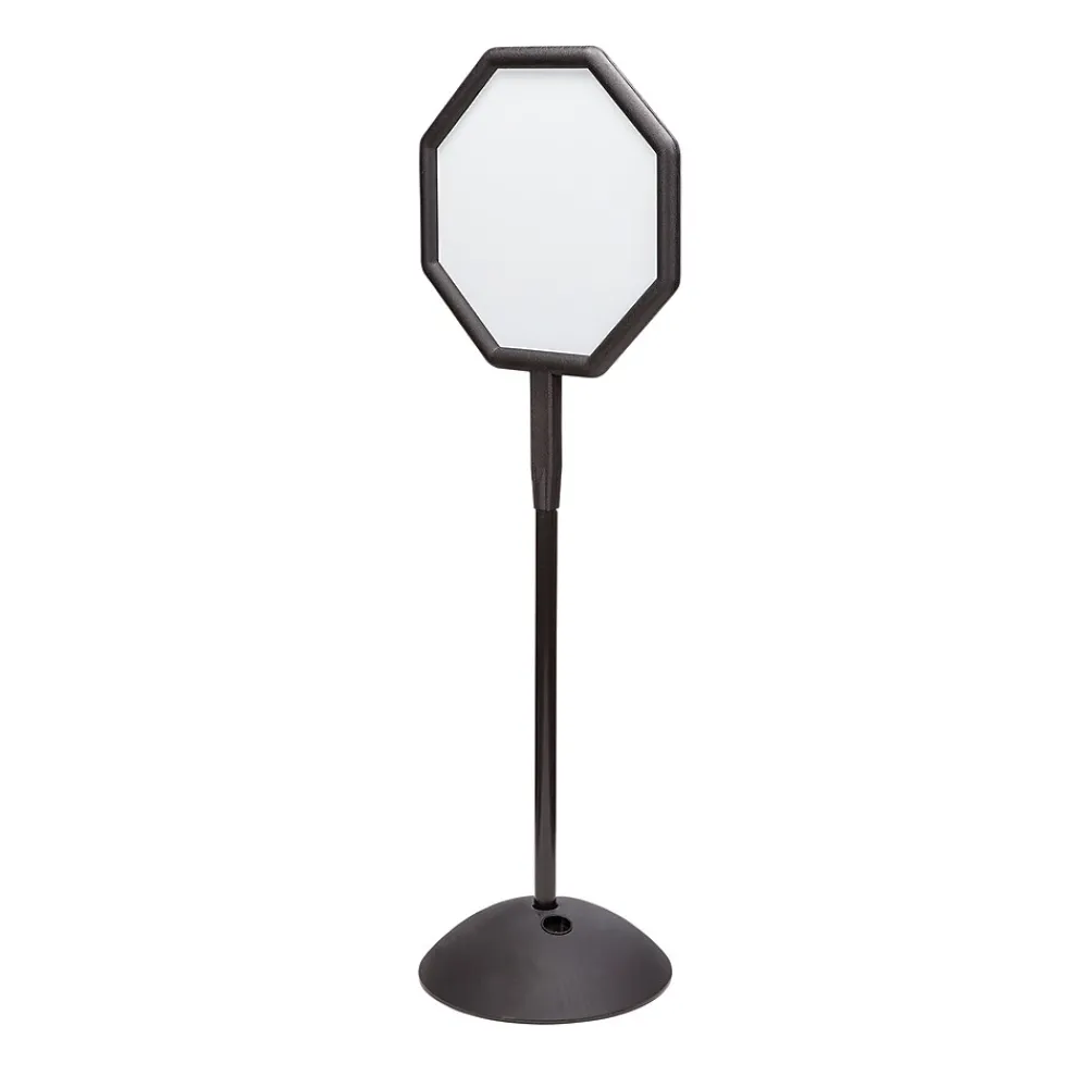 Dry Erase*Safco WriteWay Dry-Erase Paint Mobile Whiteboard, Black Frame, 1.88' x 5.42' (4118BL)