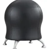 Office Chairs*Safco Zenergy Vinyl Ball Chair, Black (4751BV)