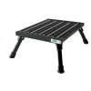 Safety Step Large Folding Aluminum Step, 100lb. (F-08C-BLK)