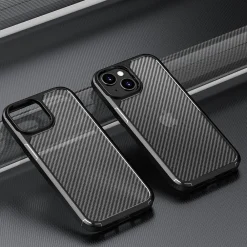 SaharaCase Anti-Slip MagSafe Phone Case for iPhone 15, Shock Absorbing, Black (CP00439)