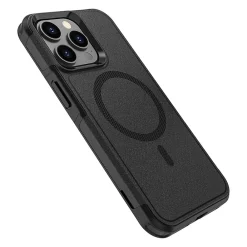 SaharaCase Armor MagSafe Phone Case for iPhone 15 Pro Max, Shock Absorbing, Black (CP00482)