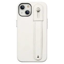 SaharaCase FingerGrip MagSafe Phone Case for iPhone 15, Shock Absorbing, White (CP00444)