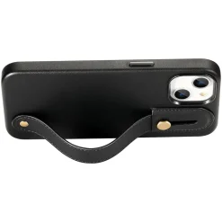 SaharaCase FingerGrip MagSafe Phone Case for iPhone 15, Shock Absorbing, Black (CP00443)