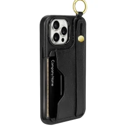 SaharaCase FingerGrip MagSafe Phone Case for iPhone 15 Pro Max, Shock Absorbing, Black (CP00484)