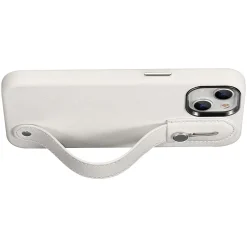 SaharaCase FingerGrip MagSafe Phone Case for iPhone 15 Plus, Shock Absorbing, White (CP00453)