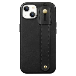 SaharaCase FingerGrip MagSafe Phone Case for iPhone 15 Plus, Shock Absorbing, Black (CP00452)