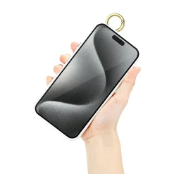 SaharaCase FingerGrip Phone Case for iPhone 15 Pro Max, Shock Absorbing, White (CP00485)