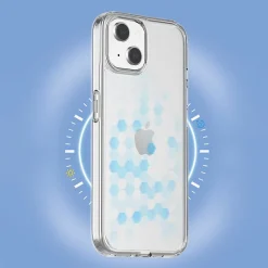 SaharaCase Hybrid-Flex Hard Shell MagSafe Phone Case for iPhone 15 Plus, Shock Absorbing, Clear (CP00447)