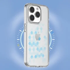 SaharaCase Hybrid-Flex Hard Shell MagSafe Phone Case for iPhone 15 Pro, Shock Absorbing, Clear (CP00456)