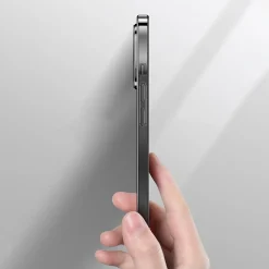 SaharaCase Hybrid-Flex Hard Shell MagSafe Phone Case for iPhone 15 Pro Max, Shock Absorbing, Black (CP00471)