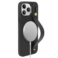 SaharaCase MagSafe Phone Case for iPhone 15 Pro Max, Shock Absorbing, Black (CP00478)