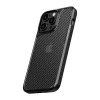 SaharaCase Rugged Case for iPhone 15 Pro Max with Glass Screen, Camera Protector, Shock Absorbing, Black (CP470ZD128ZD131)