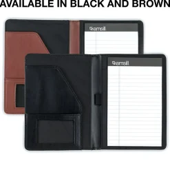 Junior Leather Portfolio Case, Tan (SAM71736)<Samsill New