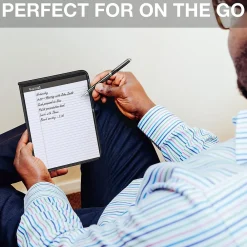 Junior Leather Portfolio Case, Tan (SAM71736)<Samsill New