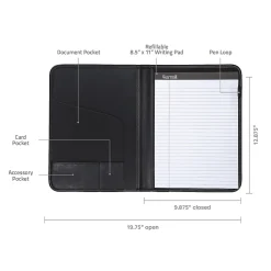 Professional Pad Holder, Black (70810)<Samsill Online