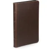 Vintage Plastic Padfolio with Zipper Closure, Dark Brown (SAM70836)<Samsill Online