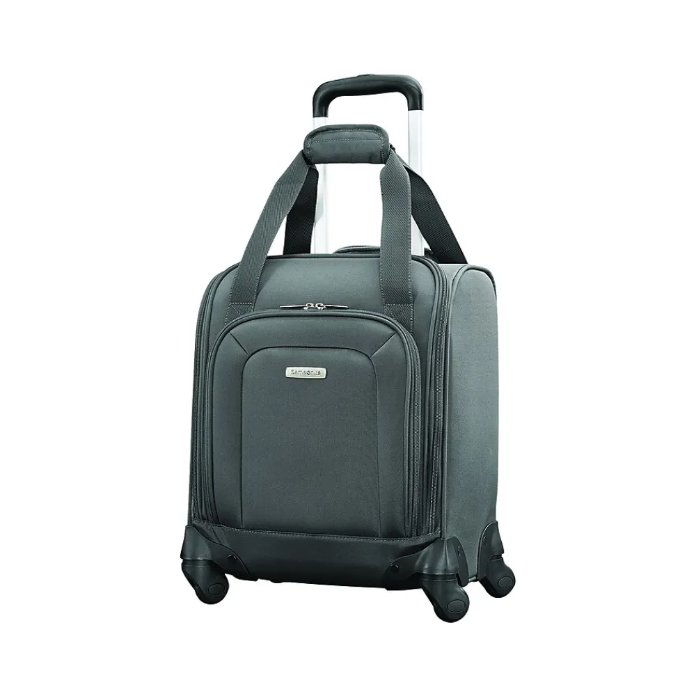 16" Carry-On Suitcase, 4-Wheeled Spinner, Charcoal (103471-1174)<Samsonite Outlet