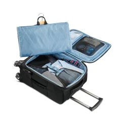 22.4" Carry-On Suitcase, 4-Wheeled Spinner, TSA Checkpoint Friendly, Black (127373-1041)<Samsonite New