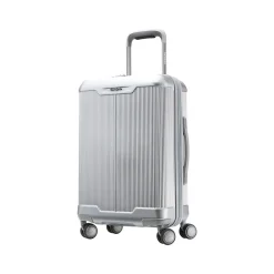 23" Hardside Carry-On Suitcase, 4-Wheeled Spinner, TSA Checkpoint Friendly, Silver (139024-7378)<Samsonite Sale