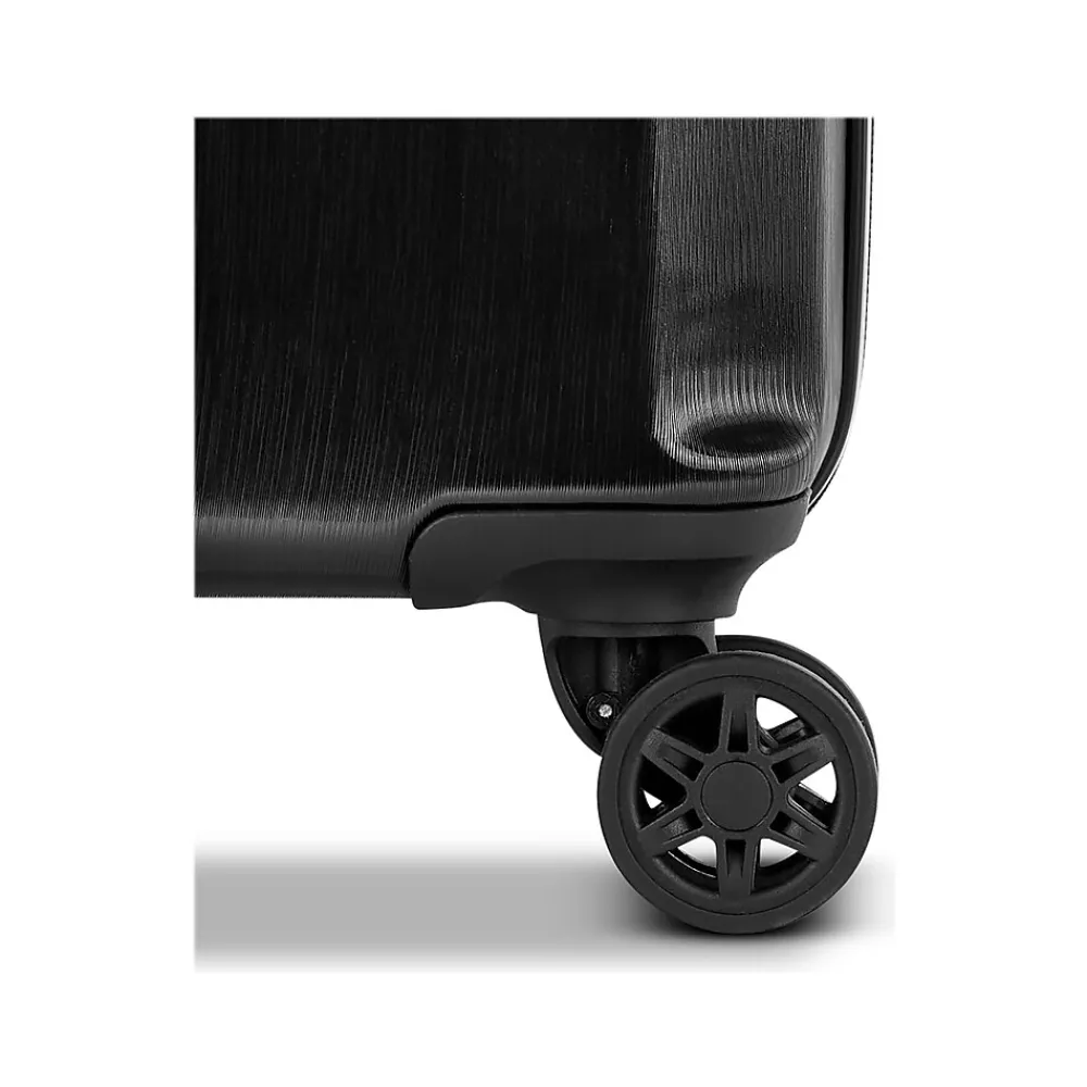 Alliance SE 22" Hardside Carry-On Suitcase, 4-Wheeled Spinner, TSA Checkpoint Friendly, Bass Black (145793-1027)<Samsonite