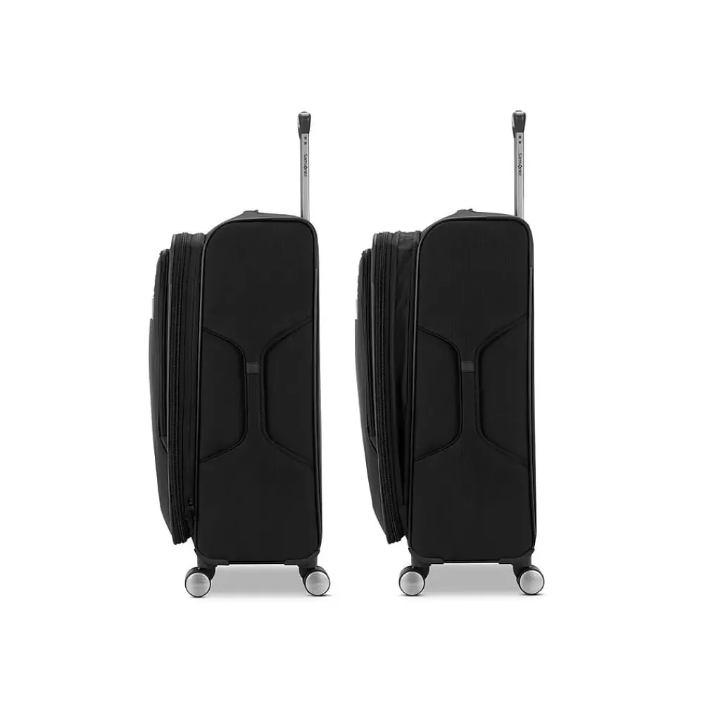 Ascella 3.0 23.75" Carry-On Suitcase, 4-Wheeled Spinner, Black (145053-1041)<Samsonite Discount