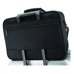 Classic Business 2.0 Laptop Briefcase, Black Polyester (144294-1041)<Samsonite Outlet