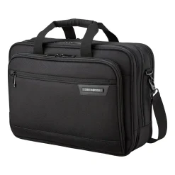 Classic Business 2.0 Laptop Briefcase, Black Polyester (141274-1041)<Samsonite Discount