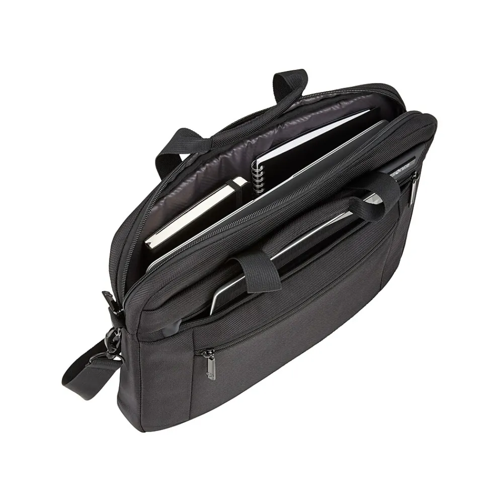 Laptop Bags|Samsonite Classic Business 2.0 15.6" Polyester Laptop Bag, Black (141276-1041)