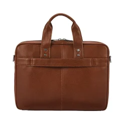 Classic Leather Slim Briefcase, Cognac (126038-1221)<Samsonite