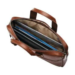Classic Leather Slim Briefcase, Cognac (126038-1221)<Samsonite