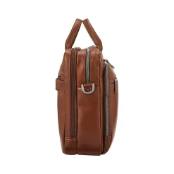 Classic Leather Top Loading Briefcase, Cognac (126039-1221)<Samsonite Hot