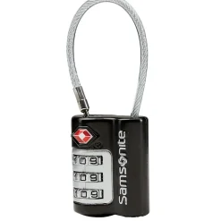 3-Digit Combination Lock, Black (91161-1041)<Samsonite Clearance