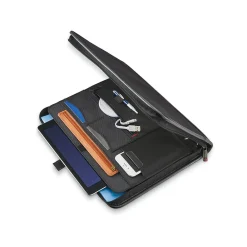 Fabric Padfolio with Zipper Closure, Steel Gray (116466-1829)<Samsonite Discount