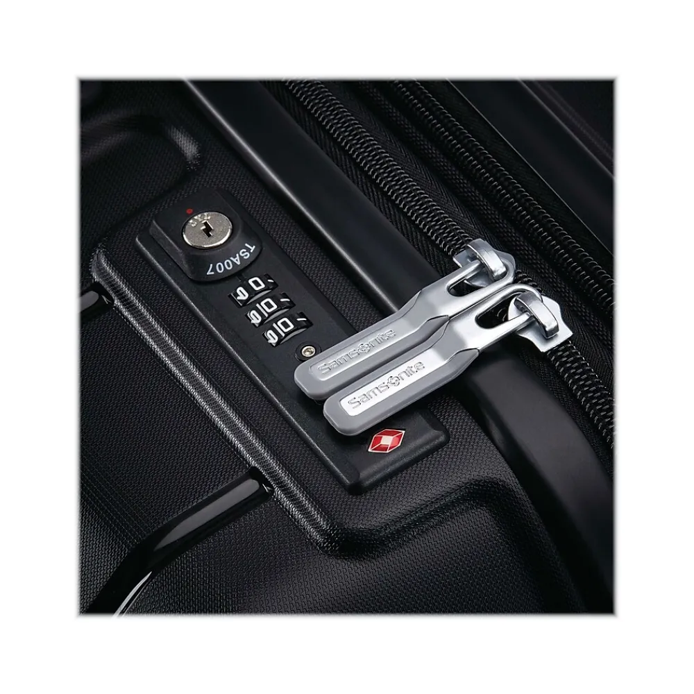 Freeform 21.25" Hardside Carry-On Suitcase, 4-Wheeled Spinner, TSA Checkpoint Friendly, Black (78255-1041)<Samsonite Discount