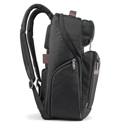 Kombi Backpack, Solid, Black/Brown (92310-1051)<Samsonite Discount